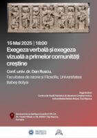 Exegeza verbală şi exegeza vizuală a primelor comunităţi creştine