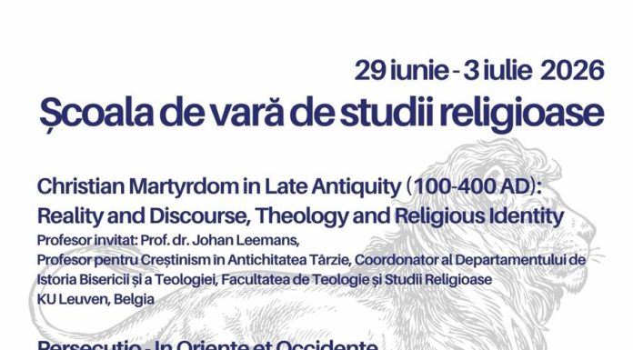 ȘCOALA DE VARĂ DE STUDII RELIGIOASE 2026