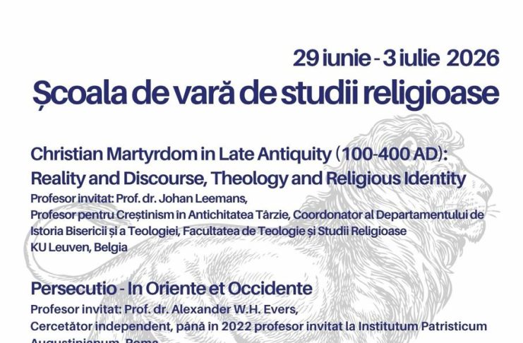 ȘCOALA DE VARĂ DE STUDII RELIGIOASE 2026